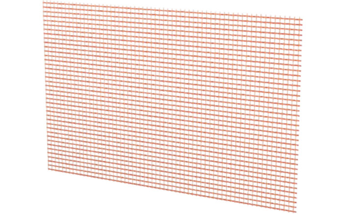 Plasa de armare portocalie 145 g/mp Caparol Capatect Glasgewebe 55 mp. Plasa de armare din fibra de sticla, rezistenta in mediu alcalin, utilizata pentru armarea termosistemelor din polistiren sau vata bazaltica. - imagine 3