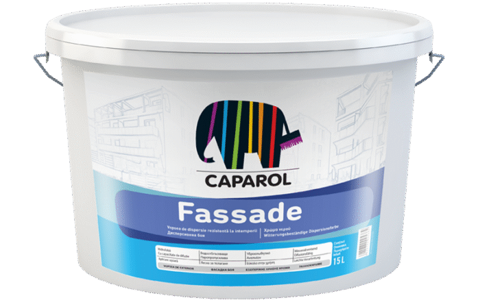 Vopsea lavabila de exterior Caparol Fassade 15 lt - imagine 1